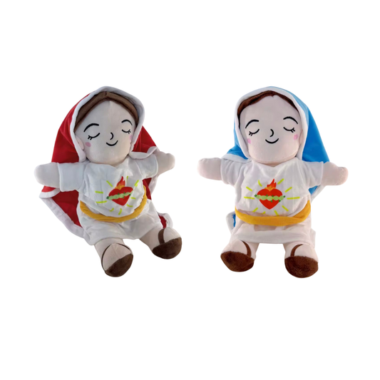 Peluche Virgen María con respiración