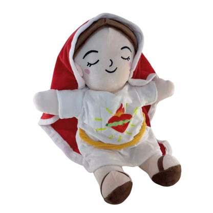 Peluche Virgen María con respiración